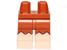 Hips and Legs with Light Nougat Bare Legs and Zigzag Outline Pattern 2