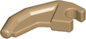 Barb / Claw / Horn / Tooth with Clip, Angled