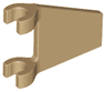 Flag 2 x 2 Trapezoid with Flat Edge