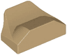 Slope, Curved 1 x 2 x 2/3 Wing End