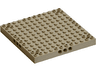 Brick, Modified 12 x 12 with 3 Pin Holes on each Side and Axle Holes in Corners