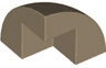 Brick, Round Corner 2 x 2 x 1 2/3 Dome Top