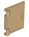 Shutter for Window 1 x 2 x 3 with Hinges and Handle