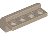 Slope, Curved 2 x 4 x 1 1/3 with 4 Recessed Studs