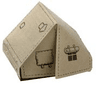 Cloth Tent, Indiana Jones Pattern