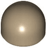 Brick, Round 1 x 1 x 2/3 Dome Top