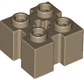 Brick, Modified 2 x 2 with Channels and Axle Hole