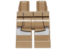 Hips and Legs with SW Jedi Robe and White Leggings Pattern