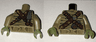Torso SW Desert Wrappings with Crossed Utility Belts Pattern (Teedo) / Dark Tan Arms / Olive Green Hands