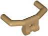 Minifigure, Utensil Handlebars with Angular Handles