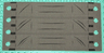 Cloth Vehicle Roof with Sectioned Panels Pattern, 4 Holes each Side