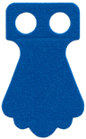 Minifigure Parrot Tail Cloth with 5 Lobes - Traditional Starched Fabric