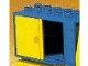 Duplo Vehicle Container 6 x 3 with Yellow Sliding Door and Two Round Yellow Arrows Pattern