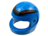 Minifigure, Headgear Helmet Motorcycle (Standard) with Horned Black and Red Pattern