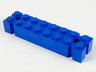 Brick, Modified 2 x 8 with Channels and Axle Holes at Ends