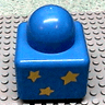 Primo Brick 1 x 1 with 3 Yellow Stars Pattern