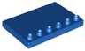 Duplo Tile, Modified 4 x 6 with Studs on Edge