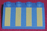 Slope 33 3 x 4 with Yellow Stripes Pattern