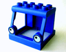 Duplo Cabin 4 x 4 x 3 with Bob the Builder Lofty Eyes Pattern