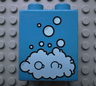Duplo, Brick 1 x 2 x 2 with Soap Bubble Pattern
