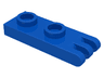 Hinge Plate 1 x 2 with 3 Fingers on End - Hollow Studs