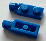 Hinge Plate 1 x 2 Locking with 1 Finger on End with Bottom Groove