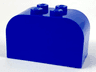 Slope, Curved 4 x 2 x 2 Double with 4 Studs
