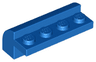 Slope, Curved 2 x 4 x 1 1/3 with 4 Recessed Studs