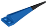 Plate, Modified 1 x 2 with Angular Extension with Molded Flexible Rubber Black Tip Pattern