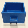 Container, Cupboard 4 x 4 x 4 Drawer, Open Handle