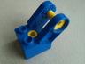 Duplo, Toolo Brick 2 x 2 with Angled Bracket with Forks and 2 Screws