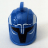 Minifigure, Headgear Helmet SW Senate Commando Captain with Black Markings and Curved White Lines Pattern