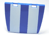 Duplo Car Hood 3 x 4 with Two White Stripes Pattern