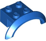 Vehicle, Mudguard 4 x 2 1/2 x 1 with Arch Round