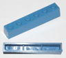 Brick 1 x 6 without Bottom Tubes, with Cross Supports