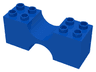 Duplo, Brick 2 x 6 x 2 with Curved Center