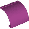 Panel 6 x 5 x 3 1/3 Curved Top