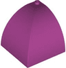 Panel 5 x 5 x 3 1/3 Corner Convex with Curved Top