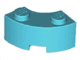 Brick, Round Corner 2 x 2 Macaroni with Stud Notch and Reinforced Underside