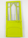 Scala Door 10 x 1 x 18 2/3 Mullioned with Fixed Trans-Clear Glass - Hinges