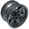 Wheel 56mm D. x 34mm Technic Racing Medium, 6 Pin Holes