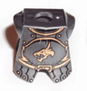 Minifigure Armor Breastplate with Leg Protection with Kingdoms Dragon Head and Belt Pattern