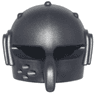 Minifigure, Headgear Helmet Castle / Fantasy Rounded with Rivets, Mask with Eye Holes and Long Curved Beak