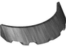 Windscreen 3 x 6 x 1 Curved