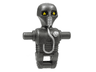 Torso/Head Mechanical, 2-1B Medical Droid, Badge with "T" Pattern