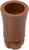 Plant, Tree Palm Trunk - Long Indented Connector