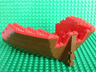 Boat, Hull Large Stern 14 x 16 x 5 1/3 with Red Top (2558 / 2559)
