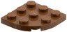 Plate, Round Corner 3 x 3