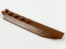 Hinge Plate 1 x 8 with Angled Side Extensions