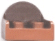 Duplo, Furniture Chair with 4 Studs and Rounded Back